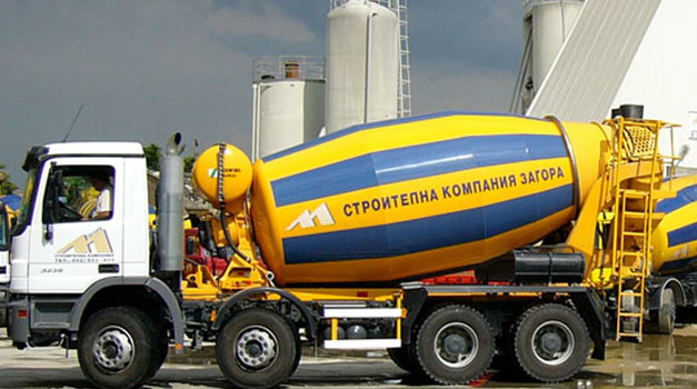 Миксер на Строителна компания Загора